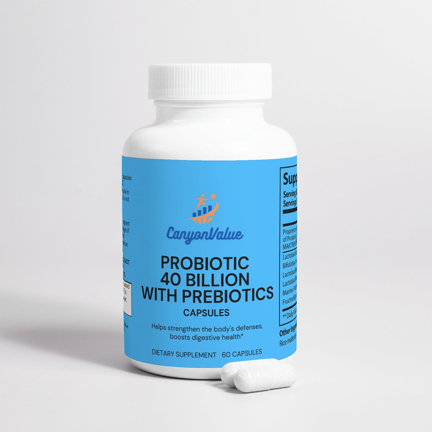 Probiotic 40 Billion with Prebiotics