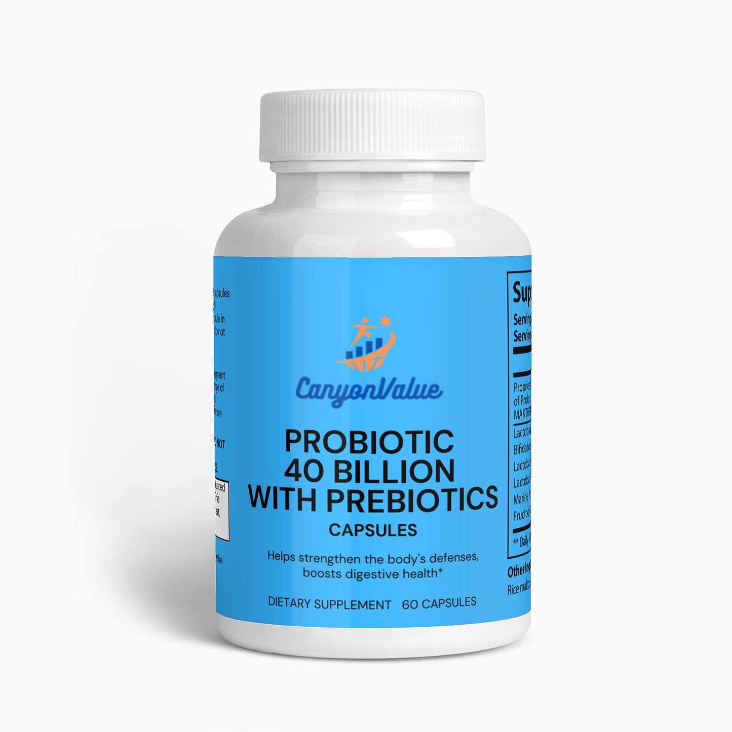 Probiotic 40 Billion with Prebiotics