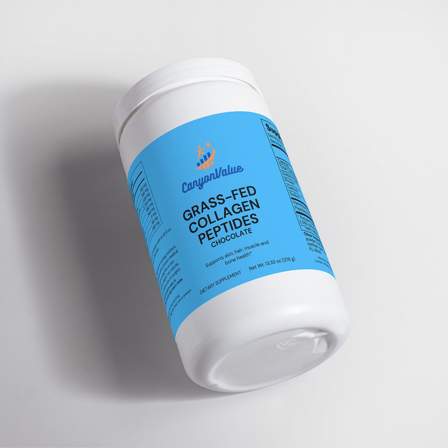 Grass-Fed Collagen Peptides Powder (Chocolate)