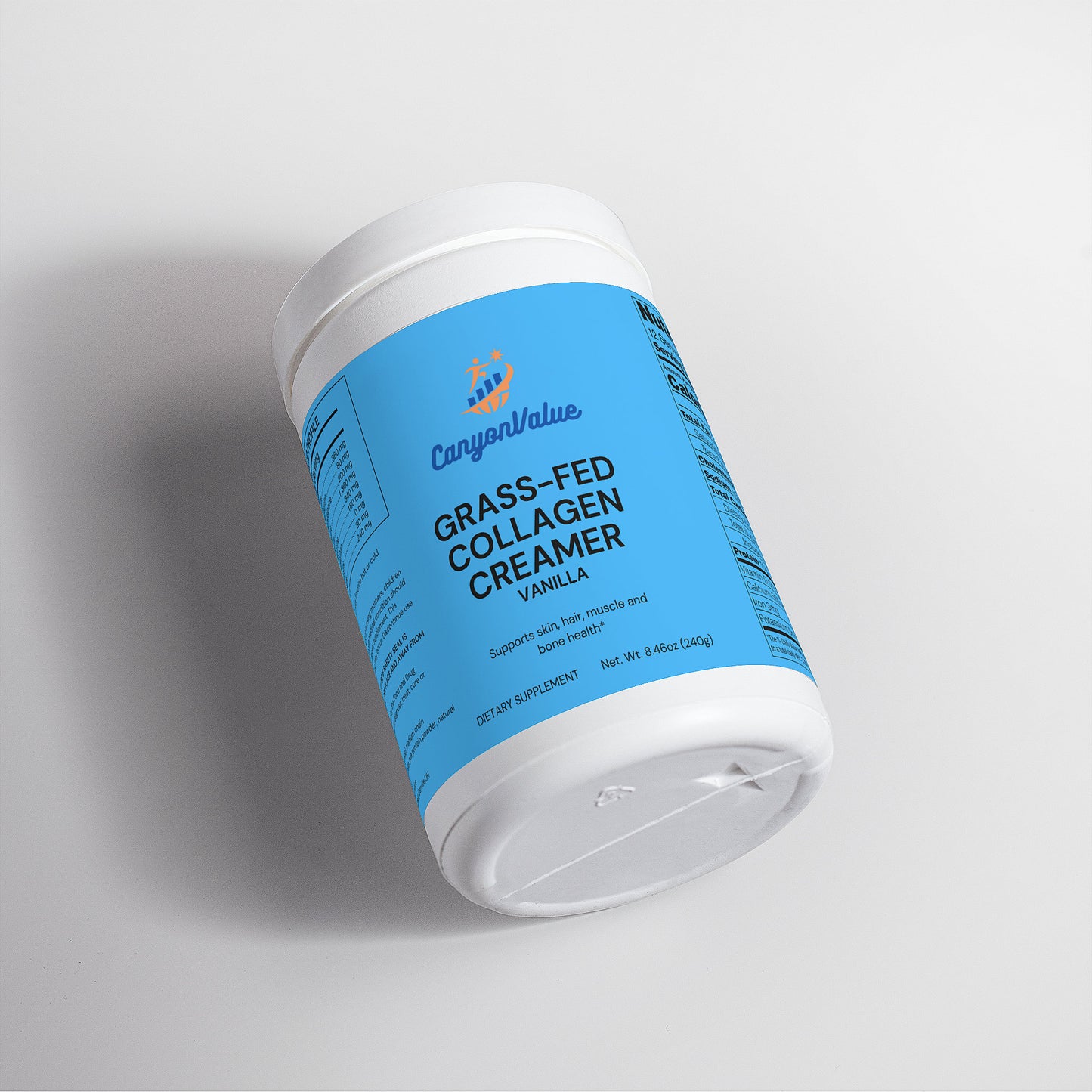 Grass-Fed Collagen Creamer (Vanilla)