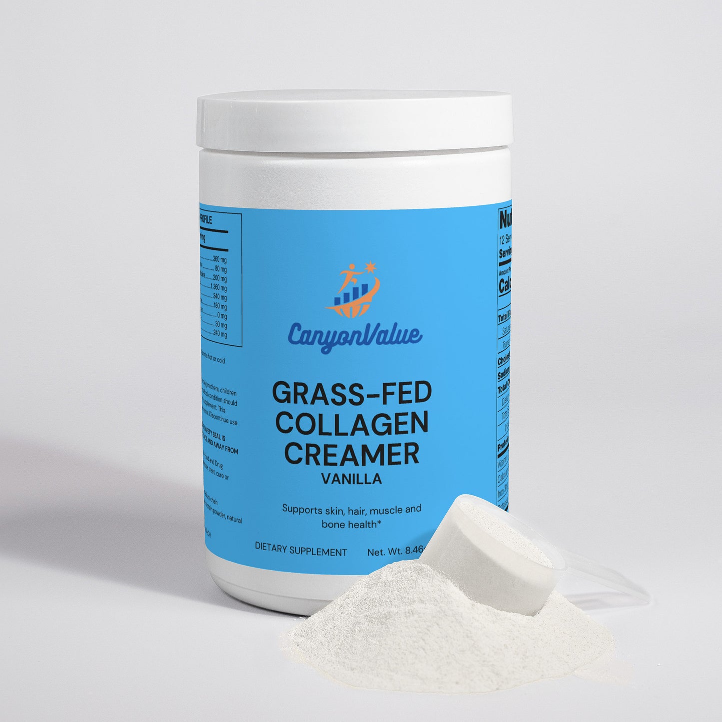 Grass-Fed Collagen Creamer (Vanilla)