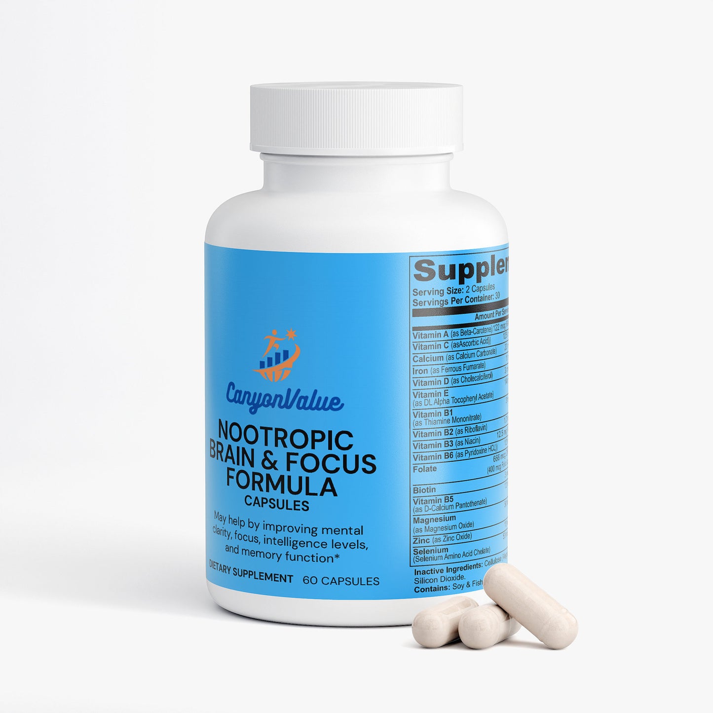 Nootropic Brain & Focus Formula