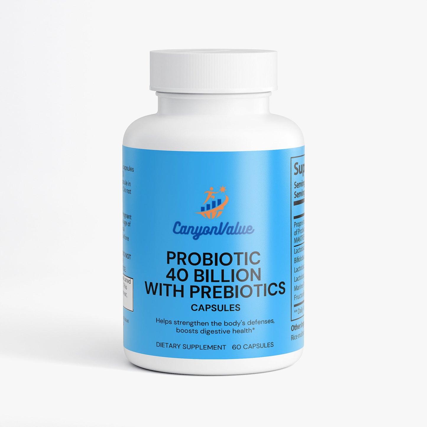 Probiotic 40 Billion with Prebiotics