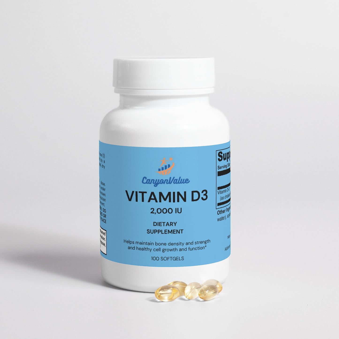 Vitamin D3 2,000 IU