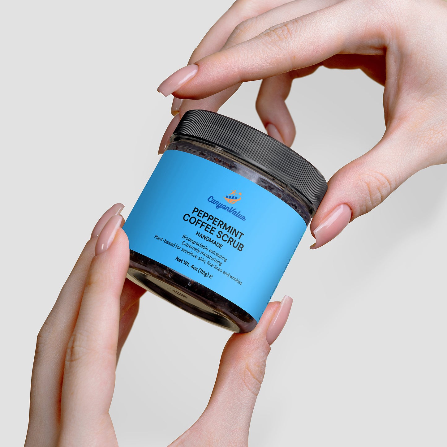 Peppermint Coffee Scrub